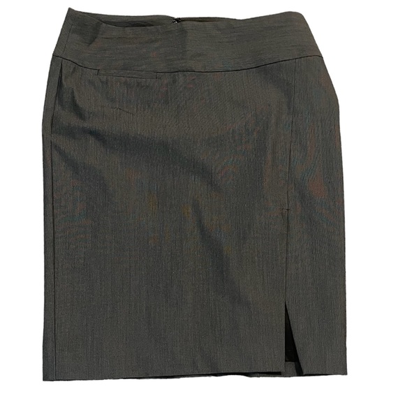 Express Design Studio Gray Pencil Skirt - Picture 1 of 8